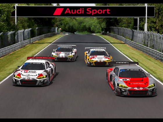 Audi R8 LMS GT3 @ Nürburgring 24 Hour Race [2023] 001