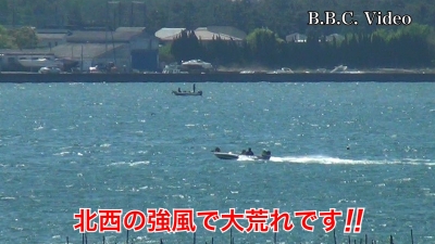爆風の土曜日!! 琵琶湖北湖は無人 南湖はがんばって釣りしてます #今日の琵琶湖（YouTubeムービー 23/04/22）
