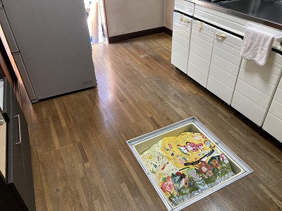 replace kitchen floor (2)