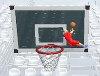 自分を巨大なバスケットゴールに入れるジャンプゲーム【Ragdoll Mega Dunk】
