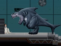 サメ恐竜が人間を捕食する破壊アクション【Sharkosaurus Rampage】