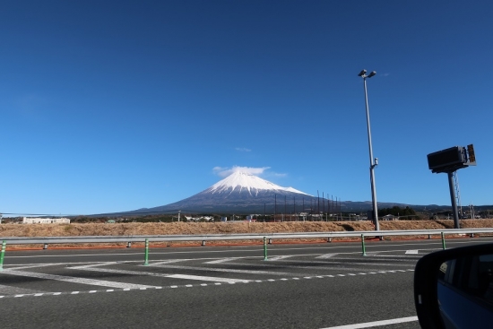 新東名　富士山