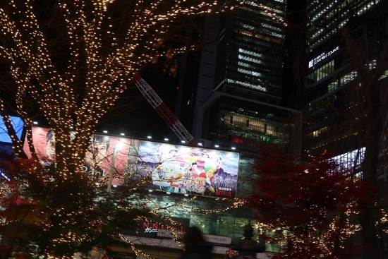 渋谷　夜景