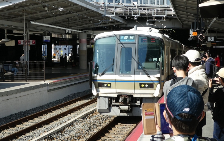 ダイヤ改正後の新大阪駅