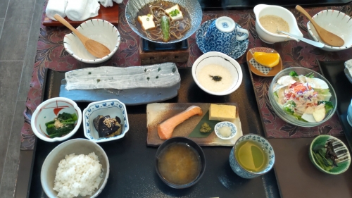 王ヶ頭ホテルの朝食 (和食)