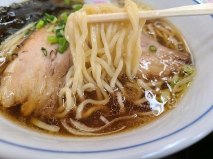 麻婆会館北長岡　ラーメン　麺スープ