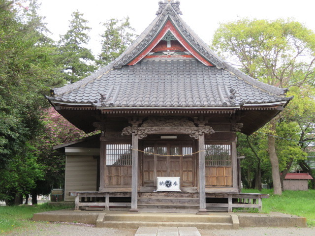 川和八幡神社の社殿１