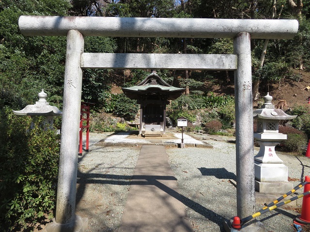 清浄光寺の宇賀神社１
