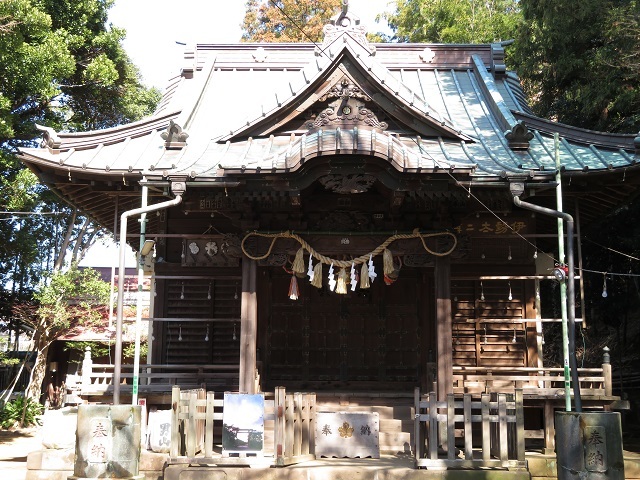 大鋸諏訪神社の社殿２