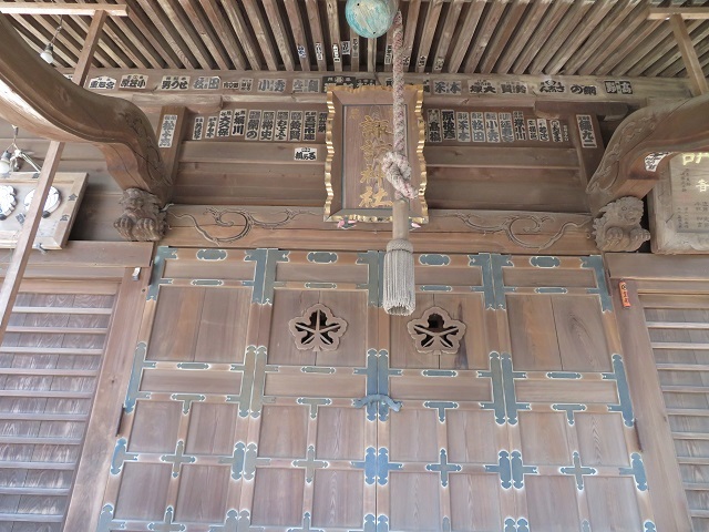 大鋸諏訪神社の社殿３