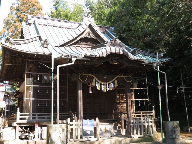 大鋸諏訪神社の社殿６