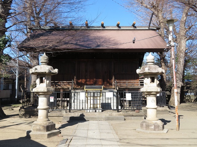二子神社の社殿４