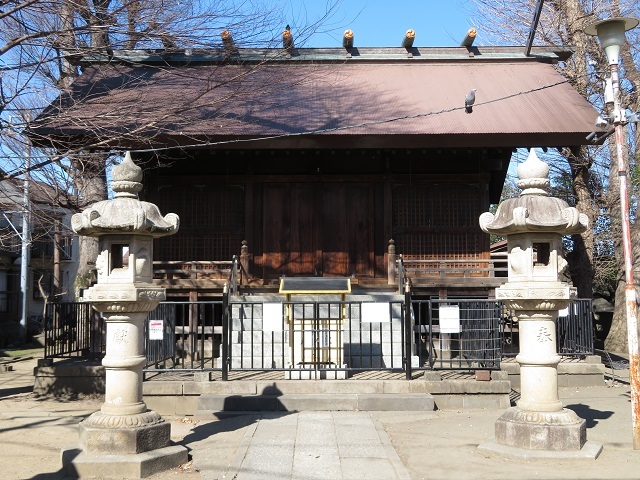 二子神社の社殿５