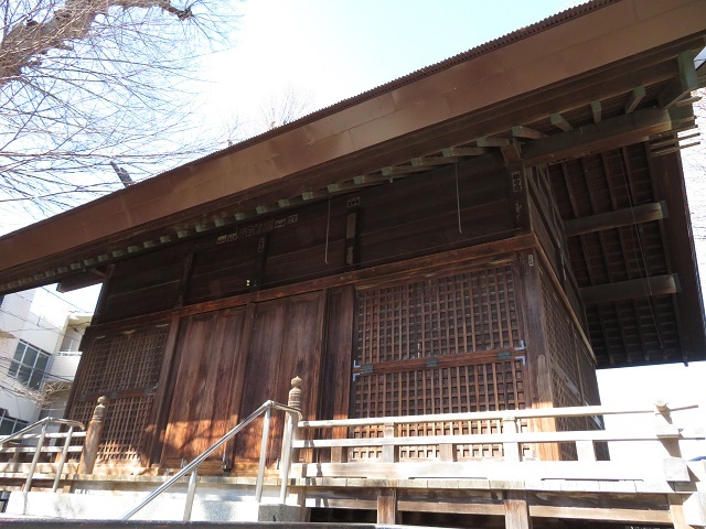 二子神社の社殿１