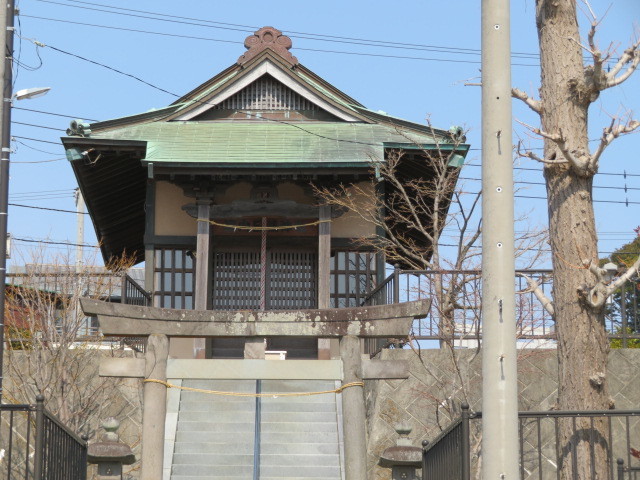渡内日枝神社の社殿１