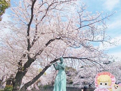 もう一か所桜を見に行きました