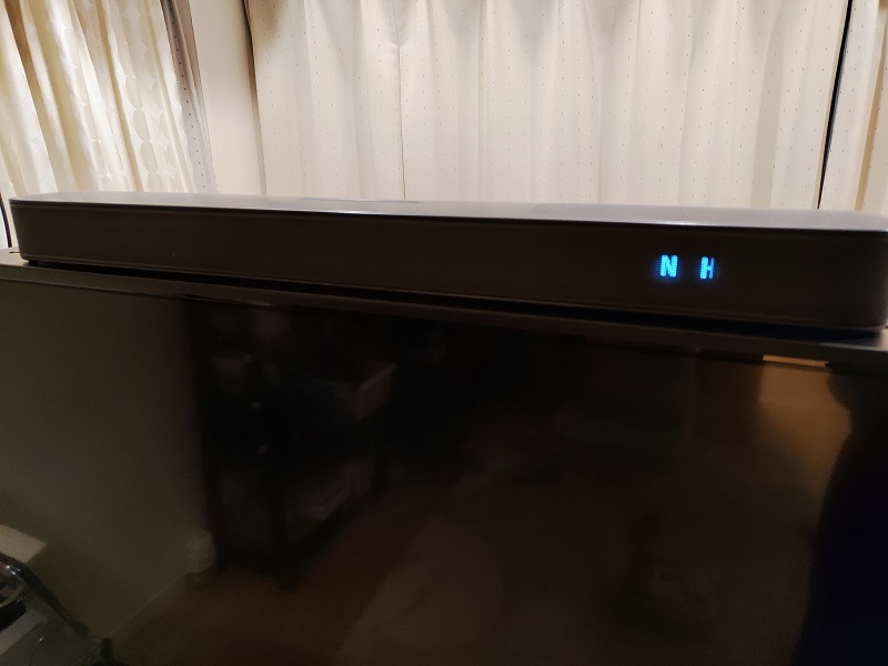 JBL BAR 5.0 MultiBeam　TV設置
